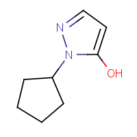CAS: 1566287-80-6 | OR957449 | 1-Cyclopentyl-1H-pyrazol-5-ol