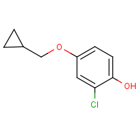 CAS:860616-68-8 | OR957628 | 2-Chloro-4-(cyclopropylmethoxy)phenol