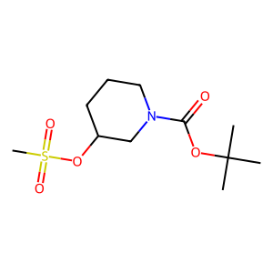 CAS: 129888-60-4 | OR95818 | tert-Butyl 3-((methylsulfonyl)oxy)piperidine-1-carboxylate