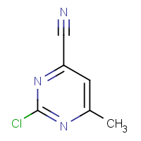 CAS: 16858-56-3 | OR959108 | 2-Chloro-6-methylpyrimidine-4-carbonitrile