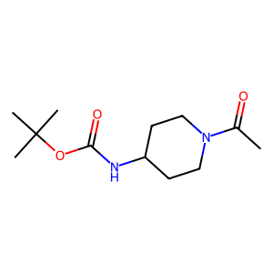 CAS: 283167-28-2 | OR95960 | tert-Butyl (1-acetylpiperidin-4-yl)carbamate