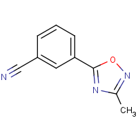 CAS: 1283108-89-3 | OR960286 | 3-(3-Methyl-1,2,4-oxadiazol-5-yl)benzonitrile