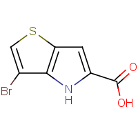 CAS: 332099-36-2 | OR960480 | 3-Bromo-4H-thieno[3,2-b]pyrrole-5-carboxylic acid
