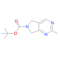 CAS: 1160995-19-6 | OR960583 | tert-Butyl 2-methyl-5h-pyrrolo[3,4-d]pyrimidine-6(7h)-carboxylate