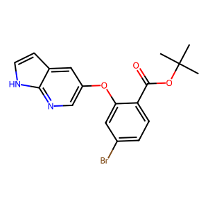 CAS: 1628047-84-6 | OR96139 | tert-Butyl 2-((1H-pyrrolo[2,3-b]pyridin-5-yl)oxy)-4-bromobenzoate
