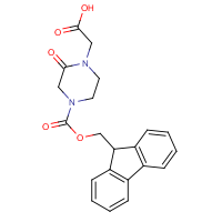 CAS:738625-30-4 | OR961666 | 4-Fmoc-1-Carboxymethyl-piperazin-2-one