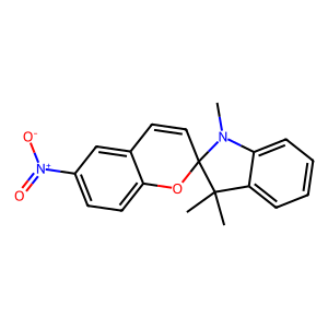 CAS: 1498-88-0 | OR96236 | 1',3',3'-Trimethyl-6-nitrospiro[chromene-2,2'-indoline]