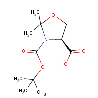 CAS:139009-66-8 | OR962590 | (S)-3-(tert-Butoxycarbonyl)-2,2-dimethyloxazolidine-4-carboxylic acid