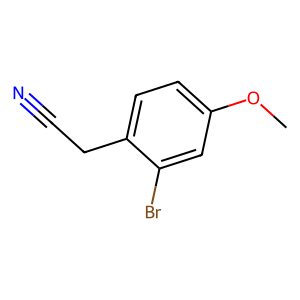 CAS: 66916-98-1 | OR96289 | 2-(2-Bromo-4-methoxyphenyl)acetonitrile