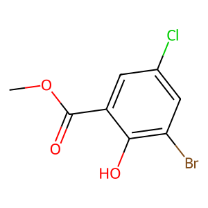 CAS: 4068-71-7 | OR96307 | Methyl 3-bromo-5-chloro-2-hydroxybenzoate