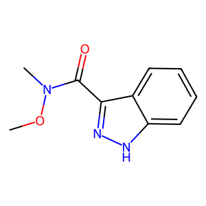 CAS: 351457-12-0 | OR96318 | N-methoxy-N-methyl-1H-indazole-3-carboxamide