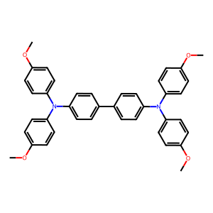 CAS: 122738-21-0 | OR96466 | N4,N4,N4',N4'-Tetrakis(4-methoxyphenyl)-[1,1'-biphenyl]-4,4'-diamine