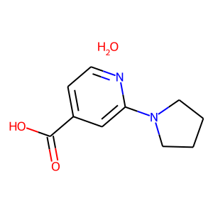 CAS: 887922-89-6 | OR9647 | 2-(Pyrrolidin-1-yl)isonicotinic acid sesquihydrate