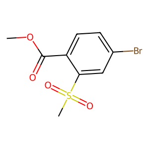 CAS: 773134-43-3 | OR96471 | Methyl 4-Bromo-2-(methylsulfonyl)benzoate