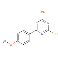 CAS: 33166-87-9 | OR9654 | 4-Hydroxy-6-(4-methoxyphenyl)pyrimidine-2-thiol