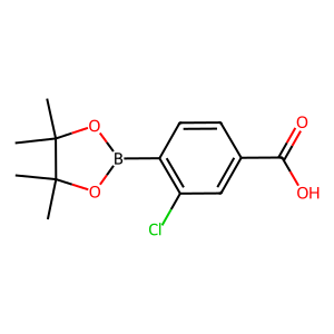 CAS: 904310-72-1 | OR96606 | 3-Chloro-4-(4,4,5,5-tetramethyl-1,3,2-dioxaborolan-2-yl)benzoic acid