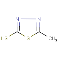 CAS: 29490-19-5 | OR9661 | 2-Methyl-5-thio-1,3,4-thiadiazole