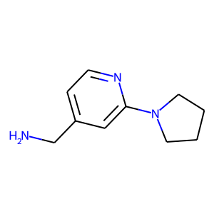 CAS: 876316-38-0 | OR9674 | (2-Pyrrolidin-1-ylpyrid-4-yl)methylamine