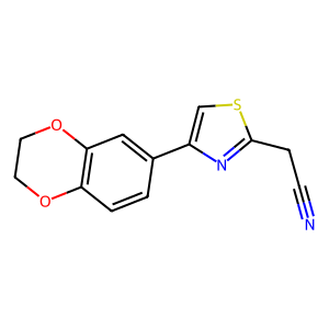 CAS:499771-17-4 | OR96752 | 2-[4-(2,3-Dihydro-1,4-benzodioxin-6-yl)-1,3-thiazol-2-yl]acetonitrile