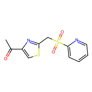 CAS: 265126-44-1 | OR96759 | 1-{2-[(2-Pyridylsulfonyl)methyl]-1,3-thiazol-4-yl}ethan-1-one