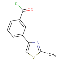 CAS: 844891-05-0 | OR9686 | 3-(2-Methyl-1,3-thiazol-4-yl)benzoyl chloride