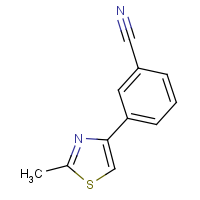 CAS: 844891-06-1 | OR9688 | 3-(2-Methyl-1,3-thiazol-4-yl)benzonitrile