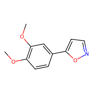 CAS:27434-83-9 | OR97031 | 5-(3,4-Dimethoxyphenyl)isoxazole