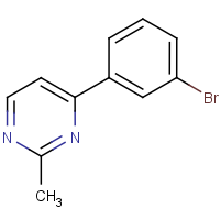 CAS: 844891-12-9 | OR9720 | 4-(3-Bromophenyl)-2-methylpyrimidine