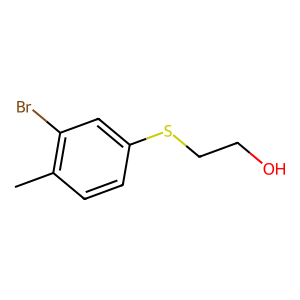 CAS: 1338603-02-3 | OR97369 | 2-(3-Bromo-4-methyl-phenylsulfanyl)-ethanol
