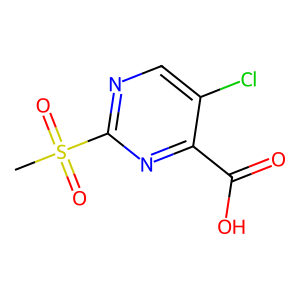 CAS: 38275-34-2 | OR97395 | 5-Chloro-2-methanesulfonyl-pyrimidine-4-carboxylic acid