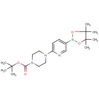 CAS: 496786-98-2 | OR9766 | 6-[4-(tert-Butoxycarbonyl)piperazin-1-yl]pyridine-3-boronic acid, pinacol ester