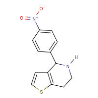 CAS: 213462-01-2 | OR9811 | 4-(4-Nitrophenyl)-4,5,6,7-tetrahydrothieno[3,2-c]pyridine