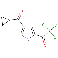 CAS:885950-09-4 | OR9817 | 4-(Cyclopropylcarbonyl)-2-(trichloroacetyl)-1H-pyrrole