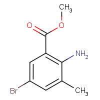 CAS: 206548-14-3 | OR9818 | Methyl 2-amino-5-bromo-3-methylbenzoate