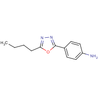 CAS: 100933-82-2 | OR9835 | 4-[5-(But-1-yl)-1,3,4-oxadiazol-2-yl]aniline