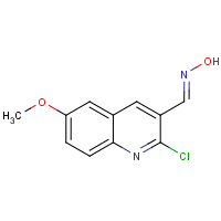 CAS: 93299-50-4 | OR9837 | 2-Chloro-6-methoxy-3-quinolinecarboxaldehyde oxime