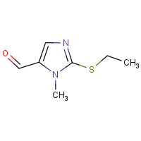 CAS:191411-48-0 | OR9854 | 2-Ethylsulphanyl-1-methyl-1H-imidazole-5-carboxaldehyde