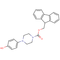 CAS: 885949-83-7 | OR9889 | 9H-Fluoren-9-ylmethyl 4-(4-hydroxyphenyl)tetrahydro-1(2H)-pyrazinecarboxylate