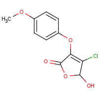 CAS:42190-28-3 | OR9904 | 4-Chloro-5-hydroxy-3(4-methoxyphenoxy)-2(5H)-furanone