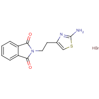 CAS:95914-09-3 | OR9909 | 2-[2-(2-Amino-1,3-thiazol-4-yl)ethyl]-1H-isoindole-1,3(2H)-dione hydrobromide