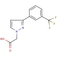 CAS:325970-02-3 | PC0032 | {3-[3-(Trifluoromethyl)phenyl]-1H-pyrazol-1-yl}acetic acid