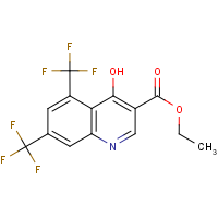 CAS:93514-83-1 | PC0034 | Ethyl 5,7-bis(trifluoromethyl)-4-hydroxyquinoline-3-carboxylate