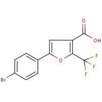 CAS:229957-02-2 | PC0059 | 5-(4-Bromophenyl)-2-(trifluoromethyl)-3-furoic acid