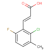 CAS: 261762-89-4 | PC0117 | 2-Chloro-6-fluoro-3-methylcinnamic acid