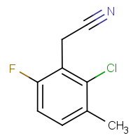 CAS:261762-94-1 | PC0123 | 2-Chloro-6-fluoro-3-methylphenylacetonitrile