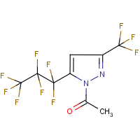 CAS: 229980-60-3 | PC0128 | 1-Acetyl-5-(heptafluoropropyl)-3-(trifluoromethyl)-1H-pyrazole