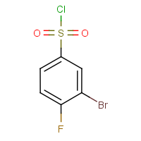 CAS: 631912-19-1 | PC01491 | 3-Bromo-4-fluorobenzenesulphonyl chloride