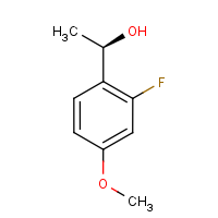 CAS:1309598-70-6 | PC01649 | (1R)-1-(2-Fluoro-4-methoxyphenyl)ethan-1-ol