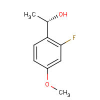 CAS:1309598-71-7 | PC01650 | (1S)-1-(2-Fluoro-4-methoxyphenyl)ethan-1-ol