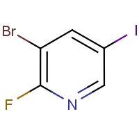 CAS:697300-72-4 | PC01655 | 3-Bromo-2-fluoro-5-iodopyridine